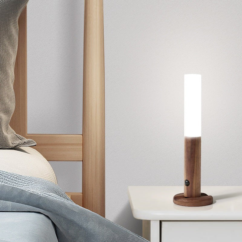 Dagny - 2-in-1 Wood Wall Lamp