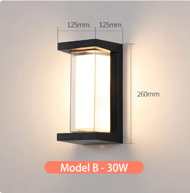 Livi - Outdoor Waterproof Garden Wall Lamp
