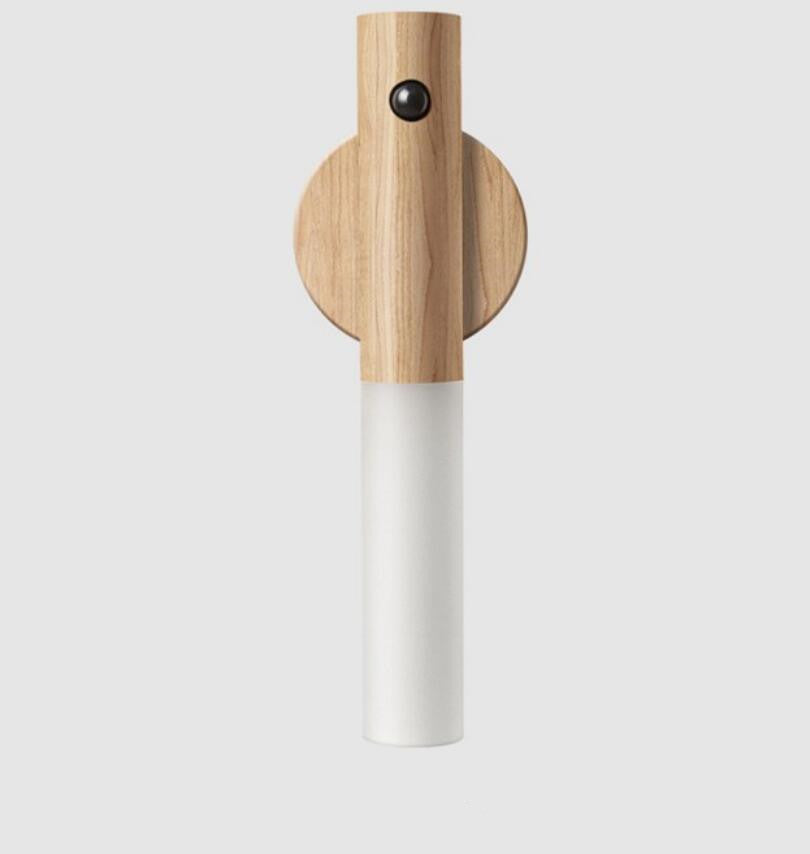 Dagny - 2-in-1 Wood Wall Lamp