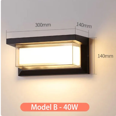 Livi - Outdoor Waterproof Garden Wall Lamp