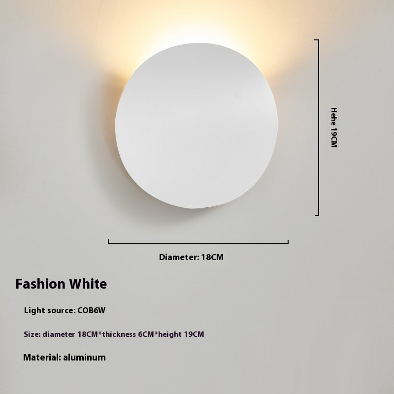 Hulda - Simple Bedside Lamp Round