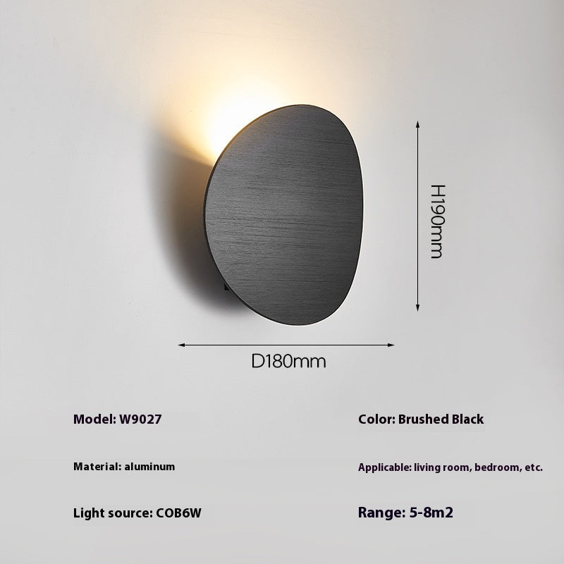 Hulda - Simple Bedside Lamp Round
